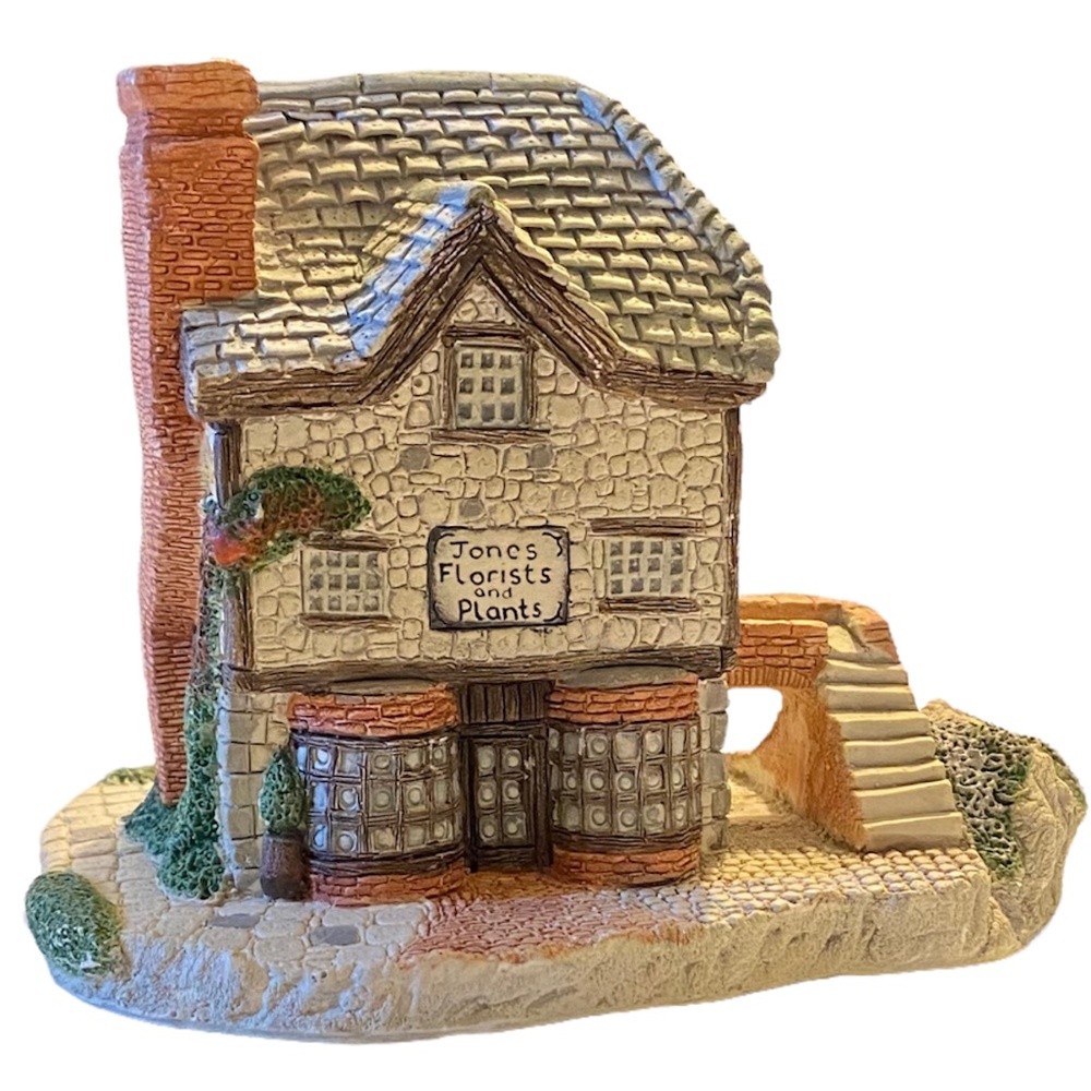 Vintage Naturecraft Figurine Jones Florist #11 by Peter Tomlins 1985